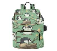 KAAVIYO Simpatici Modelli Di Pinguino Zaino Alla Moda per Studenti,Borse A Tracolla Zaini da Viaggio per Giovani Adolescenti