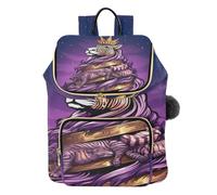 KAAVIYO Stile Doodle Zebra Carina Zaino Alla Moda per Studenti,Borse A Tracolla Zaini da Viaggio per Giovani Adolescenti