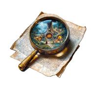KaayeeWood Puzzle in Legno per Adulti,140 Pezzi Lente di Verità Puzzle di Legno con Scatola,Puzzle Irregolare Unico,Regalo di Compleanno per Adulti e Bambini