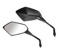 COPPIA SPECCHI SPECCHIETTI CHAFT DIAMETRO 8 MM NERO HONDA KAWASAKI SUZUKI