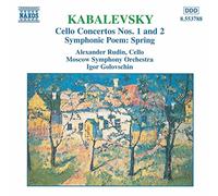 Dmitry Kabalevsky Cello Concertos Nos. 1 and 2 / Symphonic Poem: Spring (CD)