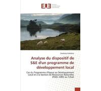Kabdana-Z Analyse Du Dispositif de S E Dun Programme de Développemen (Tascabile)