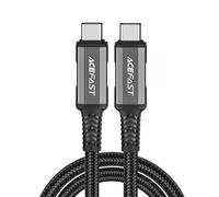 Kabel Acefast C1-09 USB-C / USB-C USB4 PD3.1 5A 1m - grau-schwarz