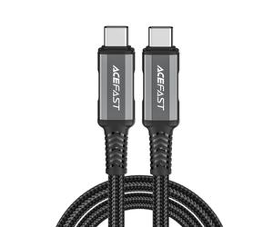 Kabel Acefast C1-09 USB-C / USB-C USB4 PD3.1 5A 1m - grau-schwarz