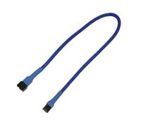 Kabel Nanoxia 3-Pin Verlangerung, 30 cm, blau NUOVO