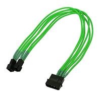 Kabel Nanoxia 4-Pin auf 2 x 3-Pin, Single, 30 cm, NUOVO