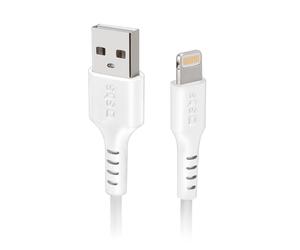 Kabel SBS TECABLEUSBIP589W USB-A - Lightning - weiß