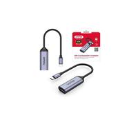 UNITEK Adattatore USB-C a DisplayPort 1.4 8K 60Hz - Laptop Mac iPad con ingresso USB-C - alta risoluzione ad alta frequenza di aggiornamento - UltraHD - due modalità di visualizzazione - Supporto HDCP