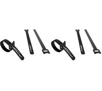 KabelDirekt - 1,4 cm x 20 cm Fascette Fermacavo (con micro ganci, fibre sintetiche, riutilizzabili, 16 pezzi, per disposizione, raggruppamento dei cavi), (Confezione da 2)