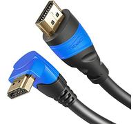 KabelDirekt - 1 m Cavo HDMI 4K 270° (High Speed HDMI con Ethernet, 4K Ultra HD, 3D, Full HD 1080p, HDR, Arc, PS5, XBO, HDTV)