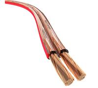 KabelDirekt - 10 m Cavo audio per diffusori acustici (2x2,5mm² Cavo per altoparlante, Made in Germany, in rame puro, con marcatura di polarità, la massima qualità musicale) PRO Series