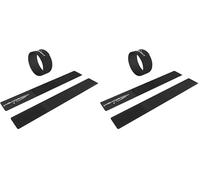 KabelDirekt - 2 cm x 16 cm Fascette Fermacavo (con micro ganci, fibre sintetiche, riutilizzabili, 16 pezzi, per disposizione, raggruppamento dei cavi), (Confezione da 2)