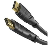 KabelDirekt - 2 m Cavo HDMI 4K (High Speed HDMI con Ethernet, 4K Ultra HD, 3D, Full HD 1080p, HDR, ARC, PS5, XBO, HDTV) nero