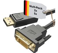 KabelDirekt - 2x Cavo adattatore DisplayPort-DVI - 2x2m