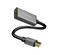 KabelDirekt - Adattatore/Convertitore da Mini DisplayPort (Mini DP) a HDMI (risoluzione max. 4K/60 Hz, contatti dorati 24k, per iMac, MacBook, monitor) PRO Series