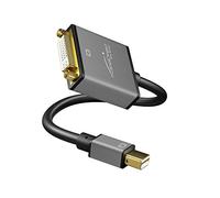 KabelDirekt Adattatore/Convertitore da Mini DisplayPort Mini DP a DVI risoluzione Max. 4K/30hz, contatti Dorati 24k, per iMac, MacBook, Monitor PRO Series