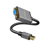 KabelDirekt Adattatore/Convertitore da Mini DisplayPort Mini DP a VGA risoluzione Max. WUXGA, 1920 x 1200/60 Hz, contatti Dorati 24k, per iMac, MacBook, Monitor PRO Series