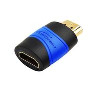 KabelDirekt - Adattatore HDMI, compatibile con (1.4/2.0/2.0a/b, presa > spina HDMI, 4K 60 Hz, ingressi dei dispositivi)