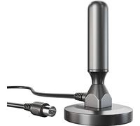 KabelDirekt - Cavo Antenna DVB-T2 HD/DVB-T, Ricezione Digitale, Piedino Magnetico, Cavo da 3m, Versione massiccia, ricevitori DVBT2/DVB-T