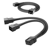 KabelDirekt - Cavo di Prolunga cavo ventola a 3-Pin + 3-Pin su 2x - 60cm