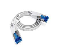 KabelDirekt - Cavo Ethernet piatto e cavo LAN e cavo di rete - 0,5m
