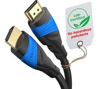 KabelDirekt - Cavo HDMI 4K & 8K - 4 m - Disponibile in 0,15-22,5 m - per Tutti i dispositivi HDMI (4K@120Hz & 8K@60Hz, High Speed con Ethernet, TV, Blu-Ray, PS5/XBS/Switch, Nero)