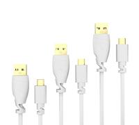 KabelDirekt - Cavo Micro-USB - 3x1,8m, bianco