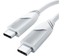 KabelDirekt - Cavo USB C 8K All-in-one - 2m, bianco, 40Gbit/s, 100W