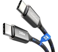 KabelDirekt - Cavo USB-C per Ricarica Rapida - 3m, 240W