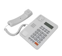 Kabelgebundenes Tischtelefon KX-T8204 fÃ¼r das Homeoffice mit Anruferkennung, WeiÃ