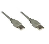 Kabelmeister Cavo di Collegamento USB 2.0, Spina A a Spina B, 0,5 m, Colore: Nero