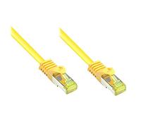 Kabelmeister Cavo Maestro Cavo Patch con Protezione Clip, Cat. 7 S/FTP, PiMF, Non alogeno (LSOH) 600 MHz 2 m Giallo