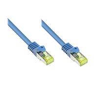 Kabelmeister Cavo Maestro Cavo Patch con Protezione Clip, Cat. 7 S/FTP, PiMF, Non alogeno (LSOH), 600 MHz, 5 m, Colore: Blu