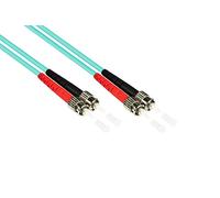 Kabelmeister® Cavo OM3 LWL - Duplex - spina ST a ST - Multimode 50/125 - Cavo in fibra ottica, cavo patch - 10 m - Qualità