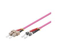 Kabelmeister® Cavo OM4 LWL - Duplex - spina SC a ST - Multimode 50/125 - Cavo in fibra di vetro, cavo patch - 10 m - Qualità