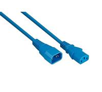 kabelmeister - Prolunga per dispositivi a freddo, C14 su presa per dispositivi a freddo, C13, blu, 1,00 mm², 5 m