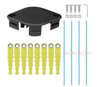 Kaberalty ACFHRL2 - Testina per tagliabordi, flessibile, pre-tagliata, da 0,3 cm, compatibile con Ryobi 18 V, 24 V e 40 V, Ry40210a, P2080, P2008A, P2008, P20100, P20010A, P20010