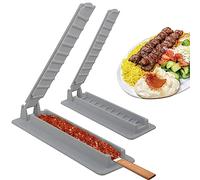 Kabob Maker per spiedini e bastoncini, macchina per kabab, pressa per kebab in plastica, strumento manuale per fare kebab (2)