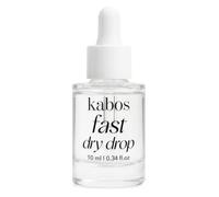 Kabos Fast Dry Drop Gocce Asciuga Smalto, 10 ml | Gocce trasparenti con olio di semi di anguria, accelerano l’asciugatura dello smalto classico