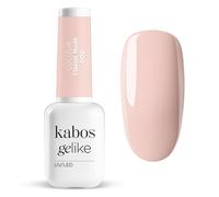 Kabos Gelike Smalto Gel Ibrido UV/LED 002 Classic Nude 8ml - Professionale, Colore Intenso, Lunga Durata, Copertura Perfetta