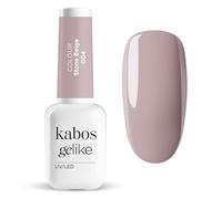 Kabos Gelike Smalto Gel Ibrido UV/LED 004 Stone Beige 8ml - Professionale, Colore Intenso, Lunga Durata, Copertura Perfetta