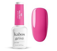 Kabos Gelike Smalto Gel Ibrido UV/LED 010 Candy Pink 8ml - Colore Intenso, Lunga Durata, Copertura Perfetta