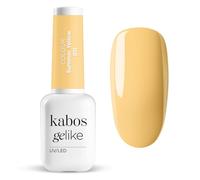 Kabos Gelike Smalto Gel Ibrido UV/LED 011 Summer Yellow 8ml - Professionale, Colore Intenso, Lunga Durata, Copertura Perfetta