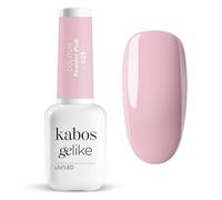 Kabos Gelike Smalto Gel Ibrido UV/LED 025 Powder Pink 8ml - Professionale, Colore Intenso, Lunga Durata, Copertura Perfetta