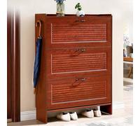 KaBuea Scarpiera con 3 cassetti ribaltabili, armadietti nascosti, organizer per scarpe autoportanti per ingresso, corridoio, armadio, soggiorno