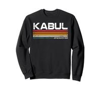 Kabul Afghanistan Design retrò della Capitale afgana Felpa