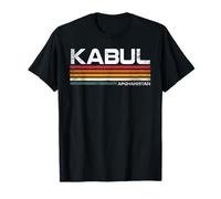 Kabul Afghanistan Design retrò della Capitale afgana Maglietta