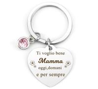 Kabulae Regalo Mamma Idee Regali Mamma Portachiavi Mamma Regalo Mamma Compleanno Regali per Mamma Natale Festa Della Mamma