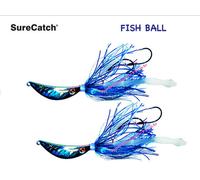 KABURA SURE CATCH FISH BALL 50 GR BLUE PESCA MARE BARCA CONF 2 PEZZI