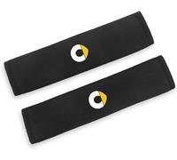 KABUTM 2 Pezzi Auto Imbottiture Cinture di Sicurezza per Smart Eq Fortwo Forfour 453 451 452 450 454, Protezione della Spalla Comfort Morbido Copri Cinture di Sicurezza Auto Accessori,A